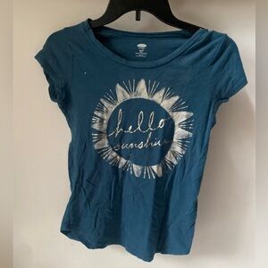 Old Navy Dark Blue Girls T Shirt XL/TG 14